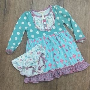 Matilda Jane dress with bloomers